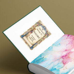 6 Bookplates - Fairytale Princess