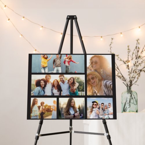 6 Custom Template Photo Collage Welcome Sign
