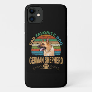 6 Dad Favorite Dog German Shepherd iPhone 11 Case