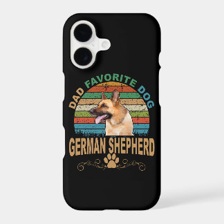 6 Dad Favorite Dog German Shepherd iPhone 17 Case