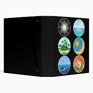 6 Days of Creation – Genesis 1-2 School Teacher  3 Ring Binder