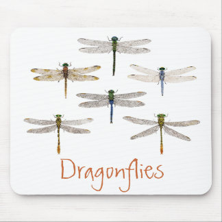 6 Dragonflies Mousepad