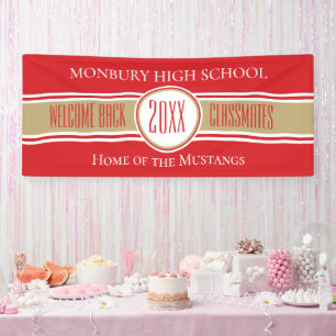 6 Foot Class Reunion Welcome Banner