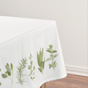 6 FRESH HERBS 52x70 Tablecloth