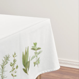6 FRESH HERBS 60x84 Tablecloth