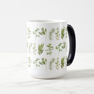 6 FRESH HERBS Tall Magic Morphing Mug (all-over)