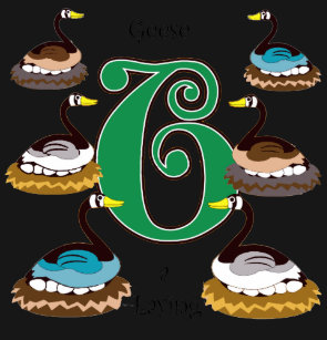 6 Geese A Laying T Shirt 6 Geese A Laying T Shirt