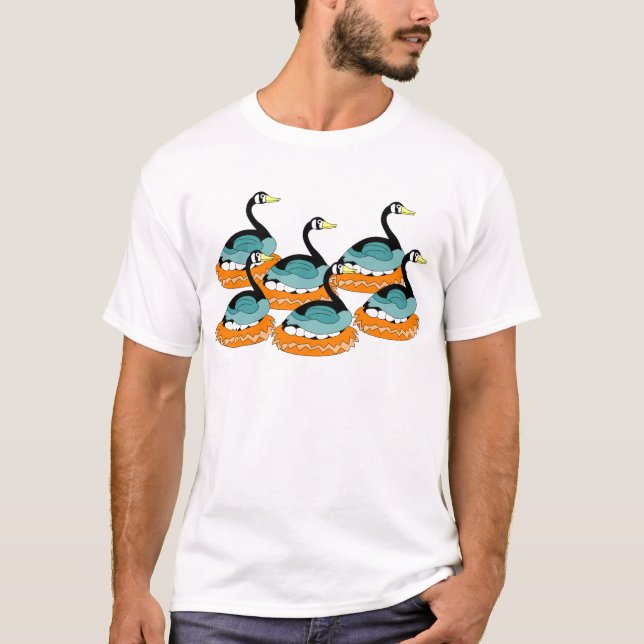 6 Geese A Laying T-Shirt (Front)