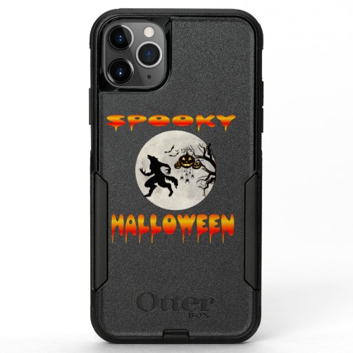 #6. Happy Halloween.  OtterBox Commuter iPhone 11 Pro Max Case