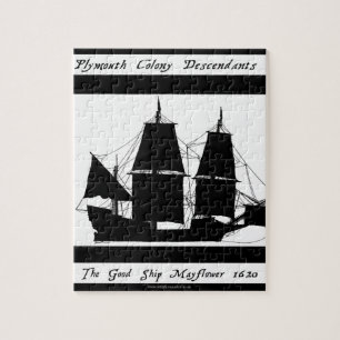 6 mayflower descendants jigsaw puzzle