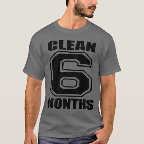6 months clean black T_Shirt