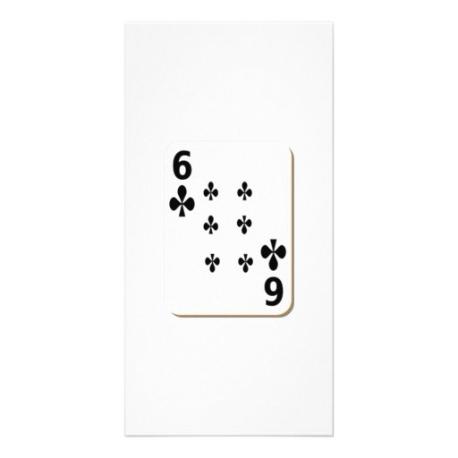 6 of Clubs Playing Card | Zazzle