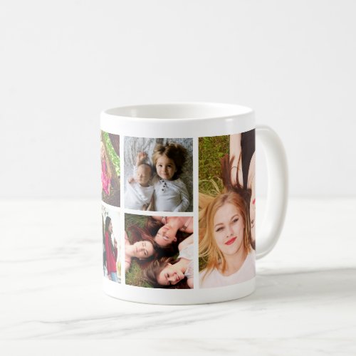 6 Photo Collage Coffee Mug