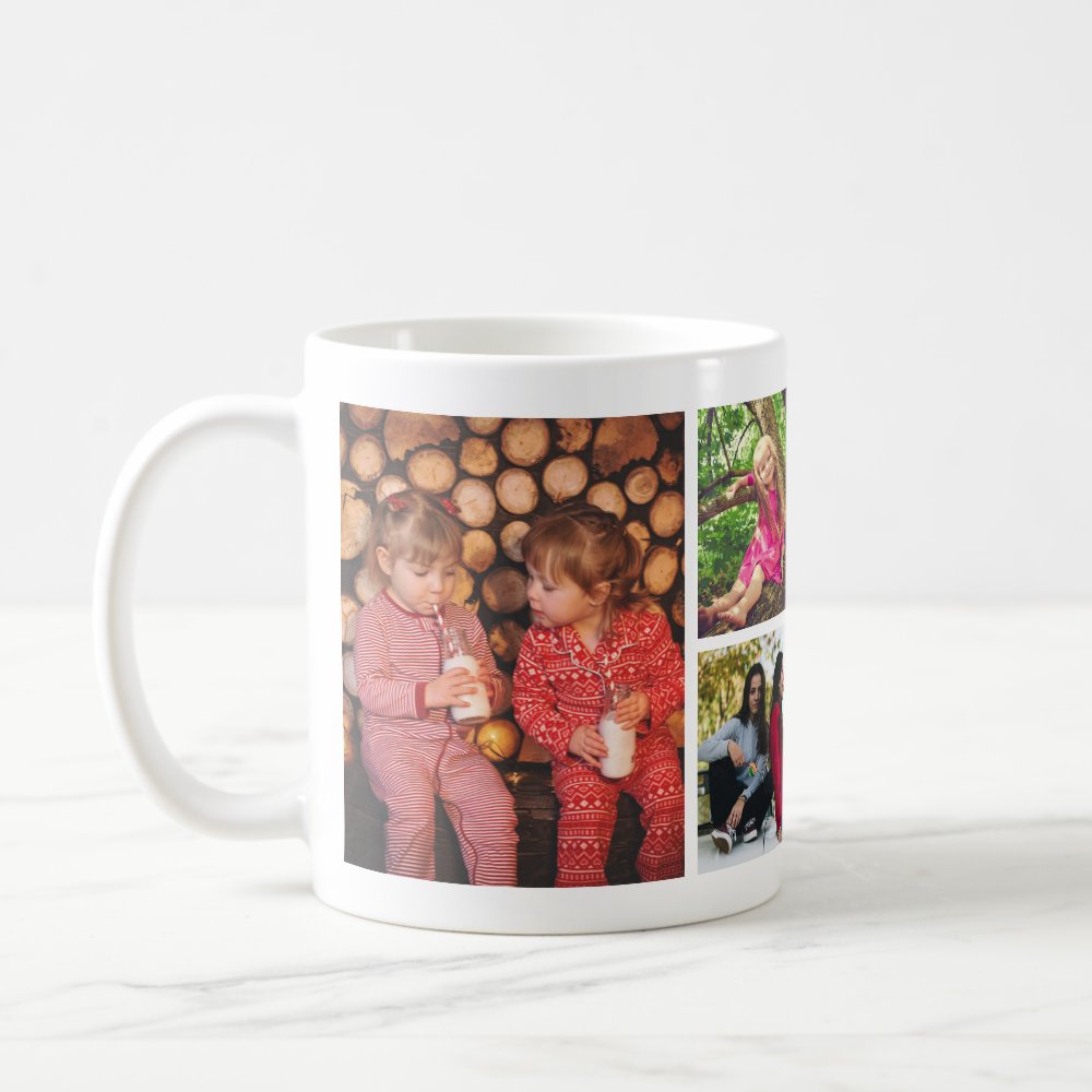 Discover Photo Collage Custom Gift Coffee Mug
