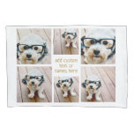 6 Photo Collage Minimalist - Can Edit Color Pillow Case 6 Photo Collage Minimalist - Can Edit Color Pillow Case
