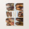 6 Photo Collage Minimalist - gold and white