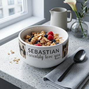  6 Photo Personalized Cerealsly Love You Soup Mug