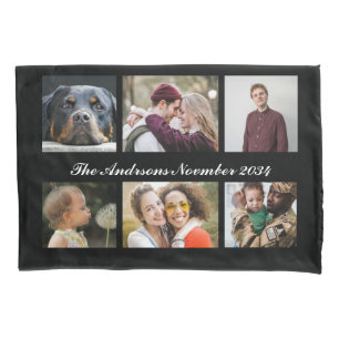 6 Photos Pillowcase