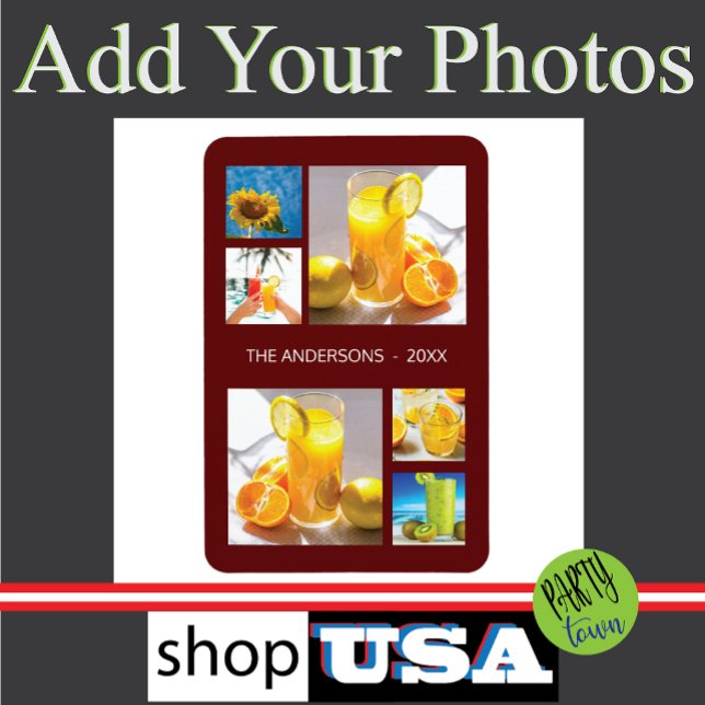 6 Picture Keepsake ✨ Custom Memories Magnet (perfect gift for her)