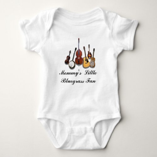 6 PIECE BLUEGRASS BAND_T_SHIRT BABY BODYSUIT