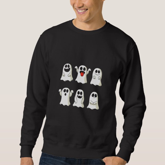 6 Shade Of Boo Happy Halloween Spooky Season Sweatshirt (Front)