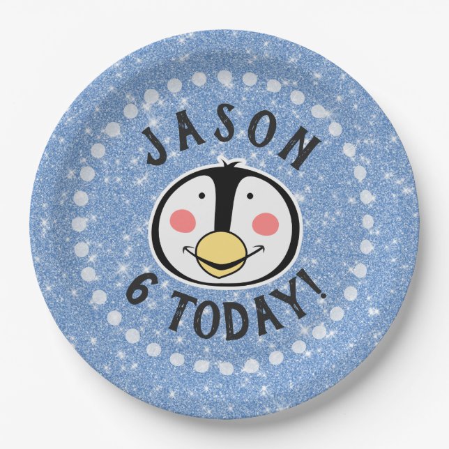 6 Today! Paper Plates (Front)