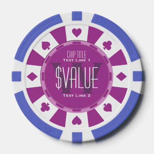 6 Ways to Personalize Your Classic Poker Chip