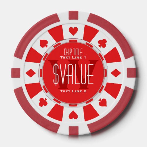 6 Ways to Personalize Your Classic Poker Chip