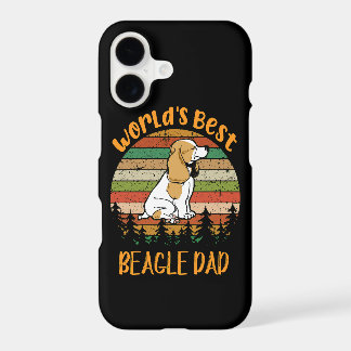 6 World'S Best Beagle Dad iPhone 17 Case