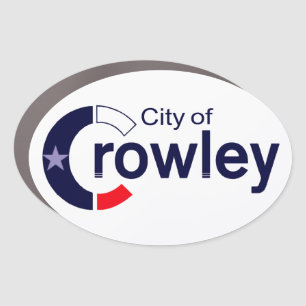 6" x 4" Oval Car Magnet