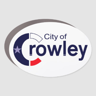 6" x 4" Oval Car Magnet