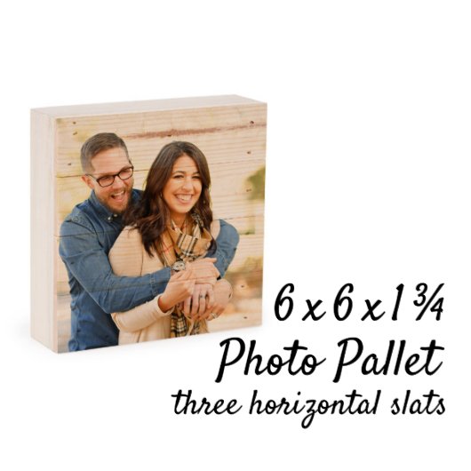 6" x 6" Photo Pallet (Front)