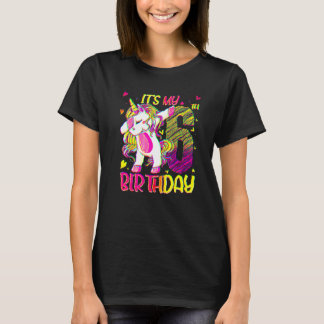 6 Years Old Unicorn Dabbing 6th Birthday Girl Unic T-Shirt