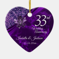 6th / 33rd /47th Amethyst Wedding Anniversary