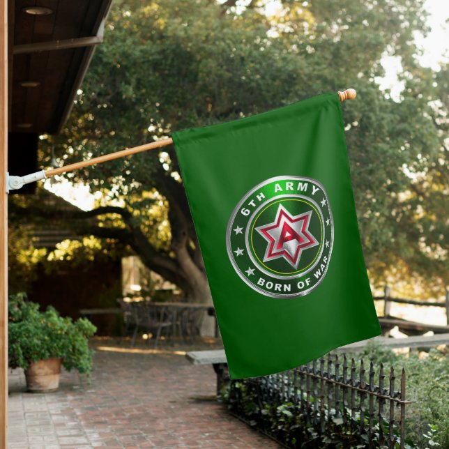 6th Army   House Flag (In SItu)