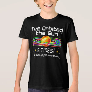 6th Birthday! 6th Orbit of the Sun Tri-Blend Shirt