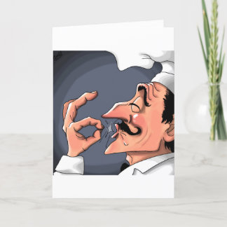 6th Birthday Chef Card