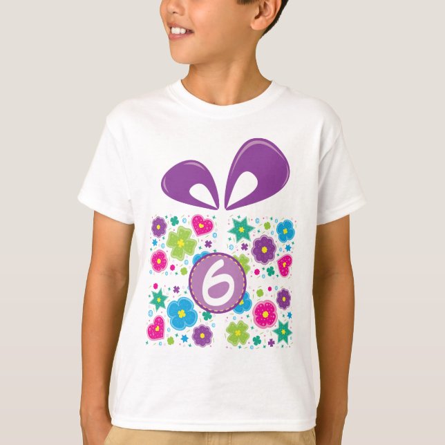 6th Birthday Gift T-Shirt (Front)
