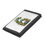 6th Birthday Sea Turtle Tortoise Theme Party 6 Yea Trifold Wallet