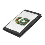 6th Birthday Sea Turtle Tortoise Theme Party 6 Yea Trifold Wallet
