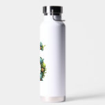 6th Birthday Sea Turtle Tortoise Theme Party 6 Yea Water Bottle