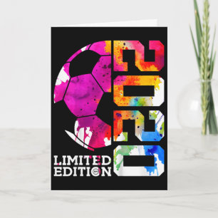 6th Birthday Soccer Limited Edition 2020 Card