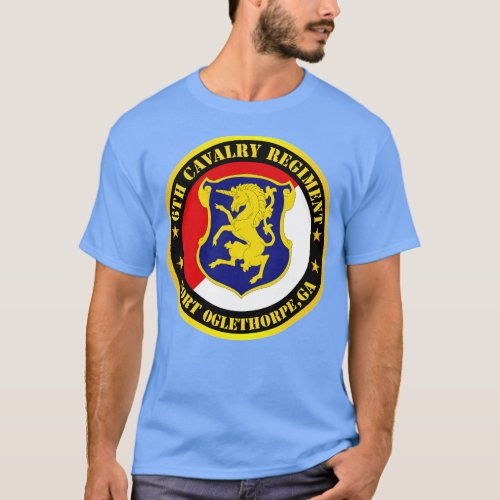 6th Cavalry Regiment Fort Oglethorpe GA T_Shirt