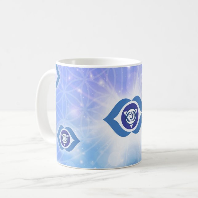 6th Chakra - Third Eye Chakra Coffee Mug (Front Left)
