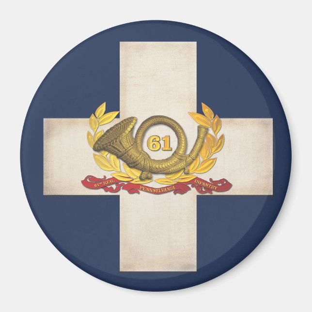 6th Corps Badge 3" Magnet (Front)