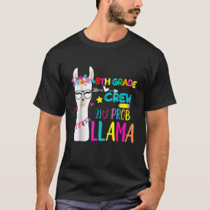 6th Grade Crew Teacher Student Back To School No P T-Shirt