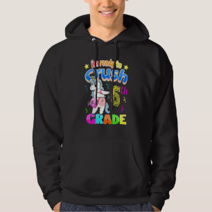 6th Grade Unicorn Back to School Girls Hoodie
