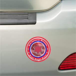 6th Infantry Division Car Magnet