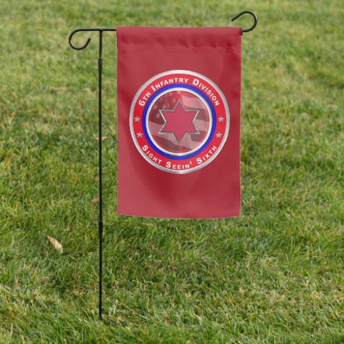 6th Infantry Division  Garden Flag
