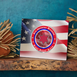 6th Infantry Division Plaque